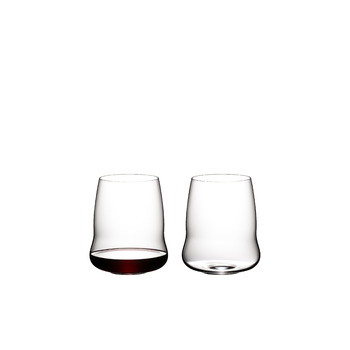 Набір келихів для червоного вина 2 предмета Cabernet Sauvignon Stemless Wings Riedel