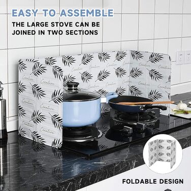 Складаний фартух термозахисна кришка для плити Culnflun