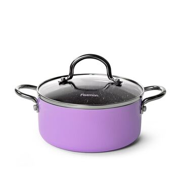 Кастрюля со стеклянной крышкой 18 см 1.8 л Mini Chef Fissman