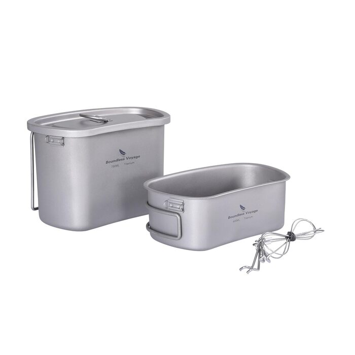 Набір туристичного кухонного посуду для кемпінгу Boundless Voyage