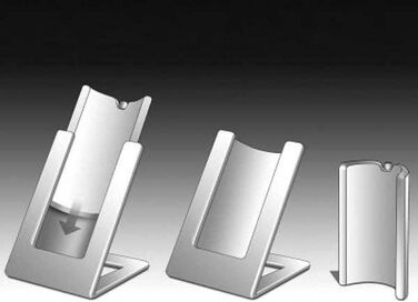 Акумуляторний охолоджувач для пляшок та вина, чорний глянцевий, зі змінним акумулятором