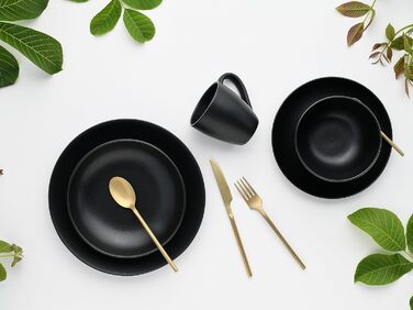 Набір посуду на 4 персони, 20 предметів, Magic Black Coupe Creatable