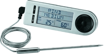 Термометр для мяса цифровой с двумя датчиками 14,5х5х2 см Rosle