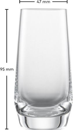 Рюмка для шнапса 94 мл, набор 4 предмета Pure Zwiesel Glas
