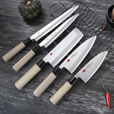 Японский топор накир Fissman KENSEI HANZO 18 см сталь AUS-8 (2583)