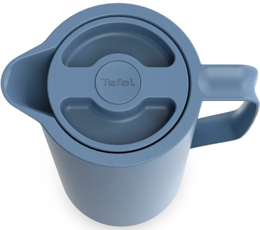 Tefal Motiva Термокувшин, 1л, пластик, стекло, синий