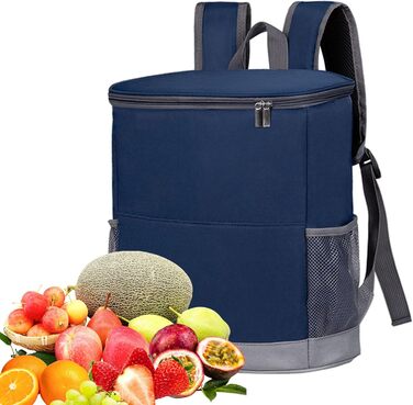 Большой терморюкзак синий Generisch