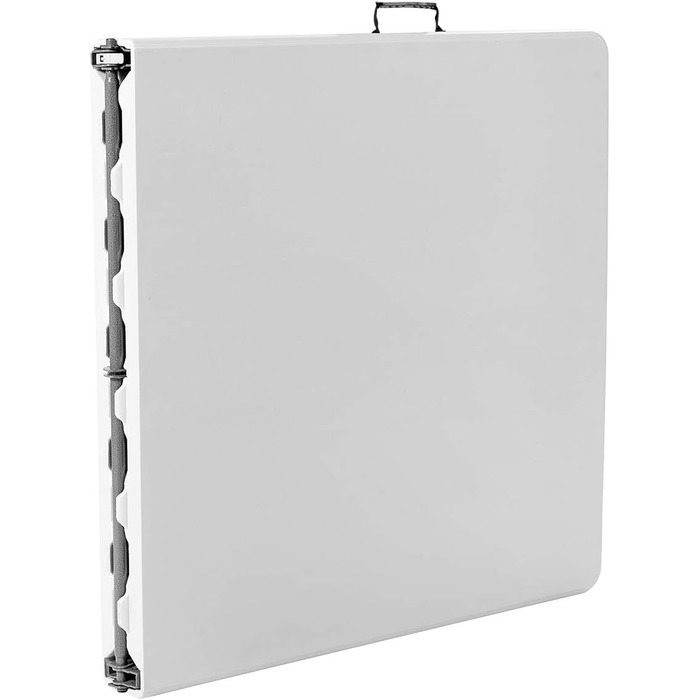 Складаний стіл для кемпынгу 153 х 74 х 74 см білий COSTWAY