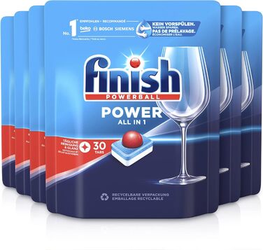 Таблетки для посудомийної машини без фосфатів 180 таблетками Finish