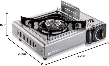 Портативная газовая плита 1900 Вт Nomade Kemper