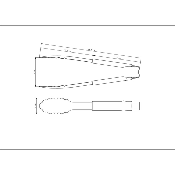 Щипці універсальні TRAMONTINA Utilita (6360733)