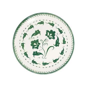 Тарілка мілка ID Fine Eden 28 см green - TVL28DZ-ID1029
