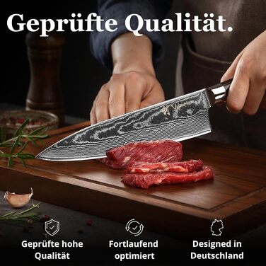 Набор ножей сантока 24 и 30 см Wakoli