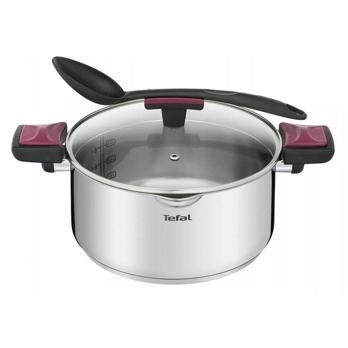 Tefal Набір посуду Cook&Clip, 10 предметів (G723SA74)