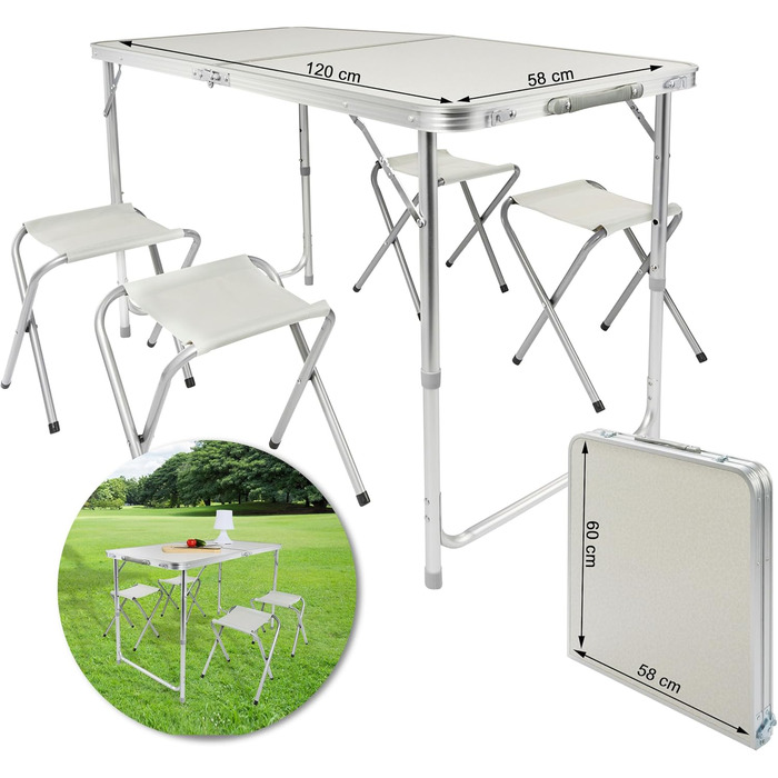 Складаний багатофункціональний стіл для кемпінгу GOODS+GADGETS