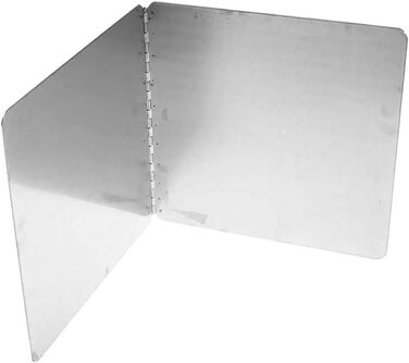 Защита от брызг из нержавеющей стали для плит 40 х 40 см HEIBTENY