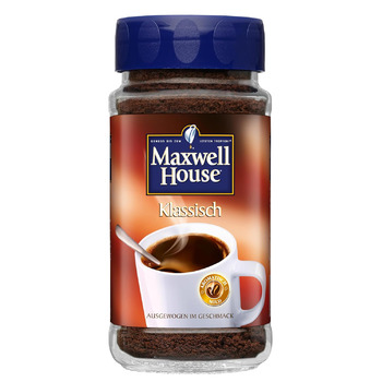 Растворимый кофе Classic, банка 200 г на 112 порций Maxwell House
