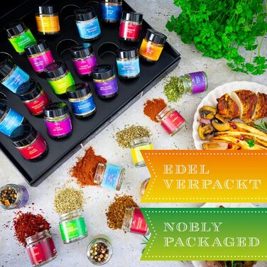 Подарунковий набір із 24 спецій Deluxe Selection 24 Hallingers