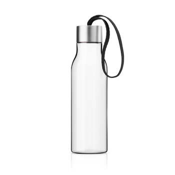 Бутылка 0,5 л прозрачная/черная Trinkflasche Eva Solo