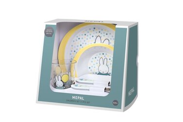 Набор детской посуды 5 предметов Miffy Confetti Mepal