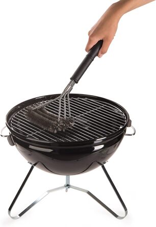 Щітка для гриля 42 см 3-в-1, нержавіюча сталь Blumtal