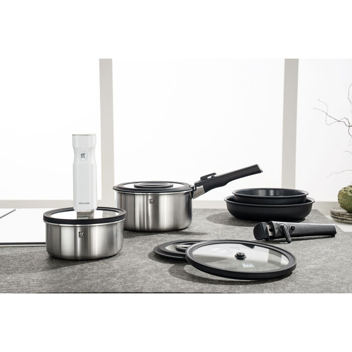 Набір з 2 скляних вакуумних кришок 16 та 20 см Unlock Zwilling