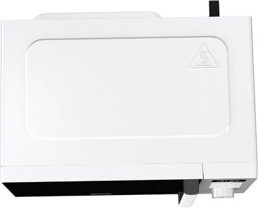 Мікрохвильова піч Gorenje MO20A3WH / 20 л / 800 Вт / AquaClean / AutoMenu / Сенсорне керування / LED дисплей / Функція розморожування / 5 рівнів потужності / Блокування від дітей / Електронна / Біла
