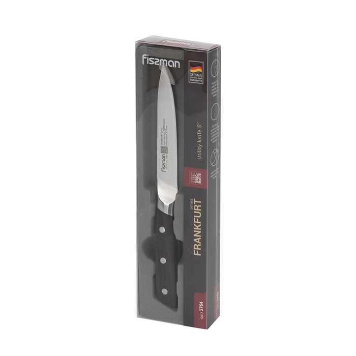 Нож Fissman универсальный FRANKFURT 13 см X50CrMoV15 сталь (2764)