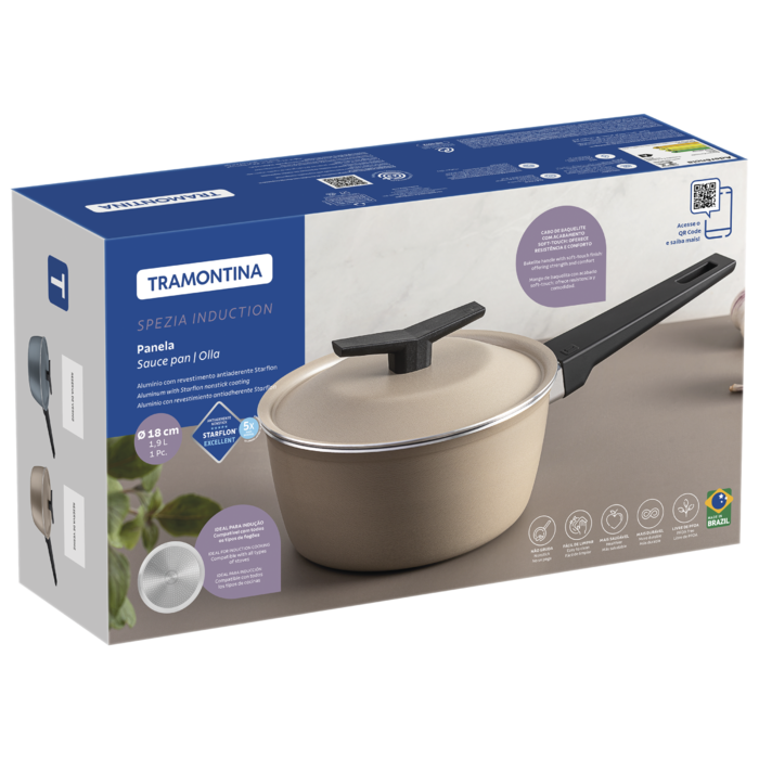 Ківш Tramontina Spezia Sand (1.9 л) 18 см (7096832)