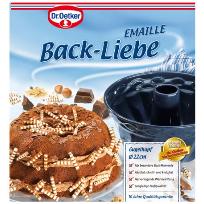 Форма для выпечки кексов Ø 22 см Back - Liebe Dr. Oetker