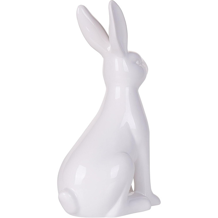 Декоративна фігурка кролика на Великдень 26 см Beliani