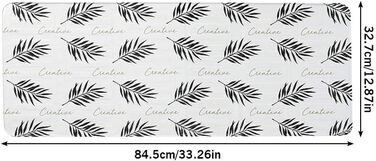 Фартух від бризок для плити 84,5 х 32,7 см Ghzste