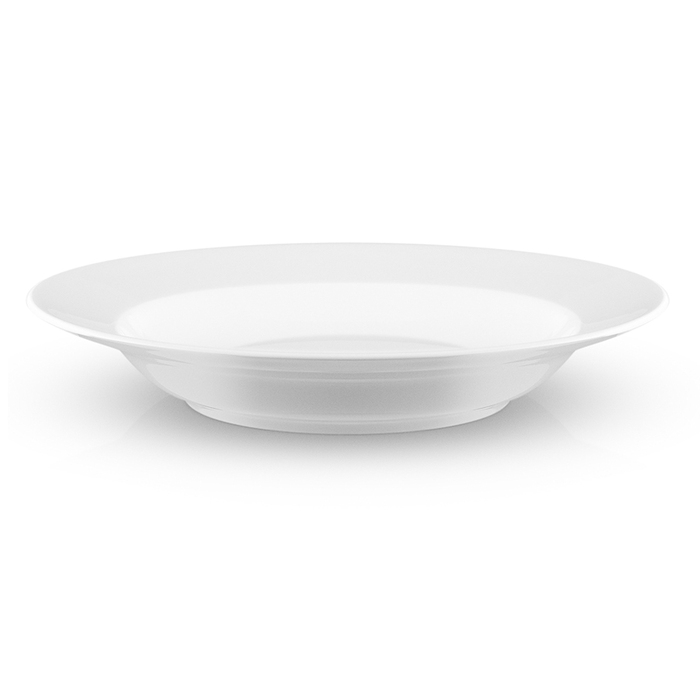 Тарілка для супу Ø 25 см біла Legio Eva Solo
