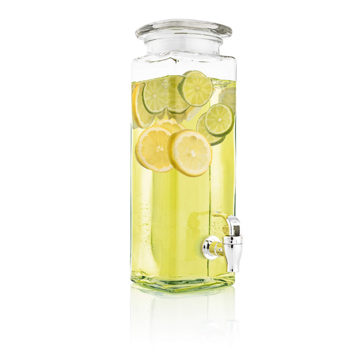 Скляний диспенсер для напоїв 2,5 л Mary's KITCHEN TOOLS