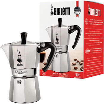 Кофеварка гейзерная 420 мл на 9 чашек Moka Express Bialetti