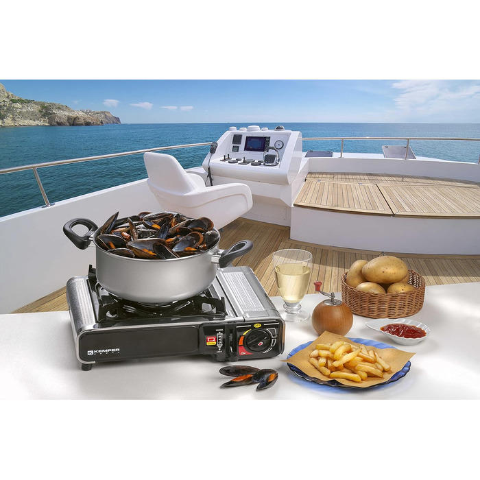 Портативная газовая плита 1900 Вт Nomade Kemper