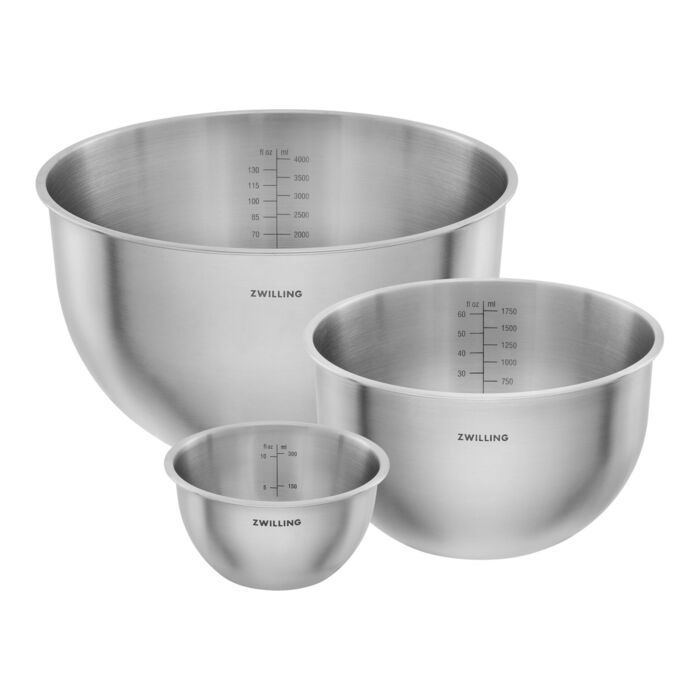 Набір мисок з нержавіючої сталі, 3 предмети Fresh & Save Zwilling