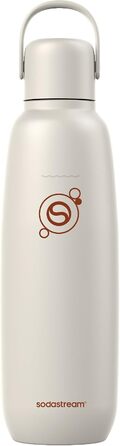 Бутылка для газированной воды 0,9 л, песочно-бежевая Fizz & Go SodaStream