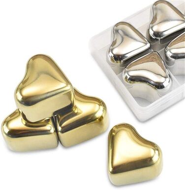 Набір охолоджувальних каменів для віскі з нержавіючої сталі Ulalaza