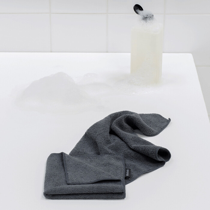 Набор полотенец для посуды, 2 шт 0,5х30х30 см темно-серый Sink side Brabantia