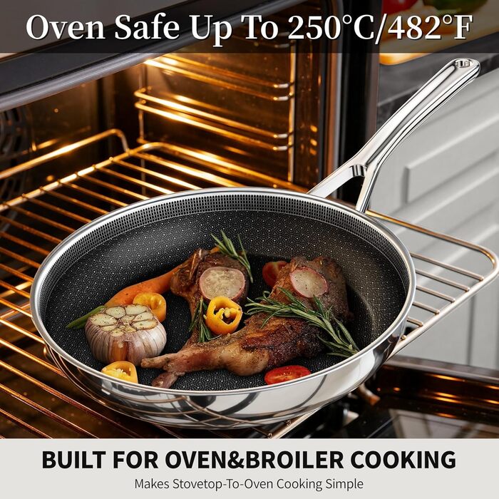 Сковорода з термостійкою ручкою 20 см Innerwell