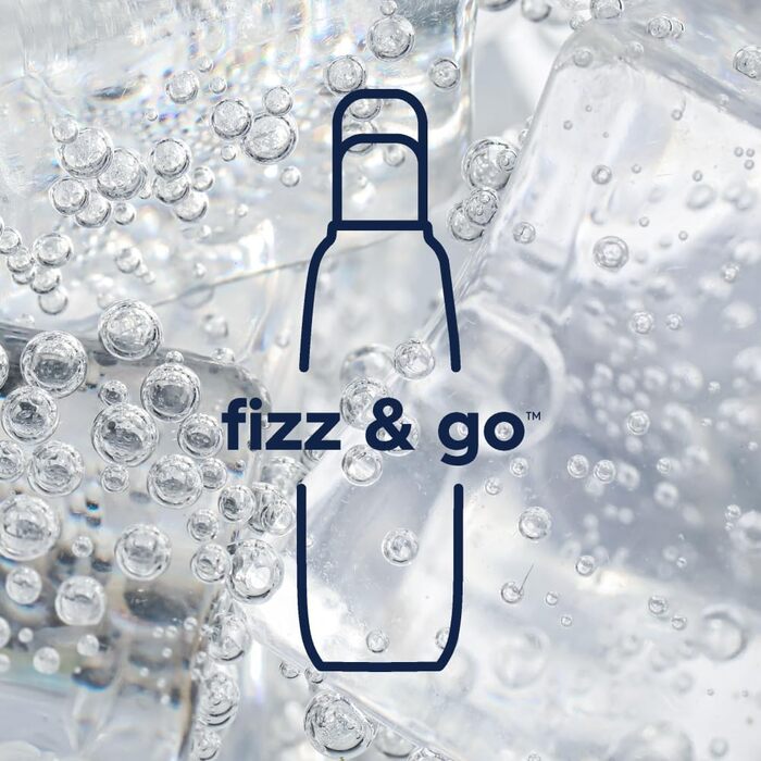 Бутылка для газированной воды 0,9 л, черная Fizz & Go SodaStream