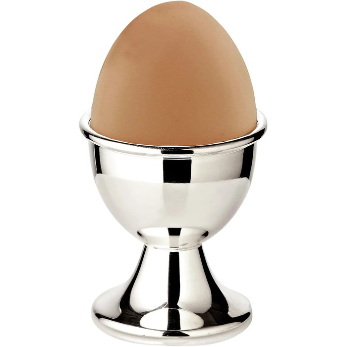 Набір з 2 посріблених підставок для яєць 5 см Classo EDZARD