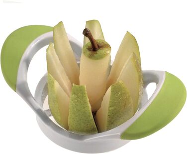 Слайсер для яблук і груш Westmark/серцевина для фруктів, ø 9 см, алюміній/нержавіюча сталь, срібло, 51102260 (пластик 8p)