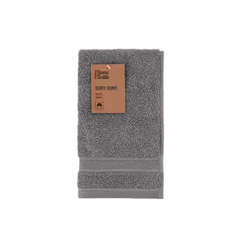 ARDESTO Полотенце махровое SuperSoft, серое, 30х50см, 100% хлопок