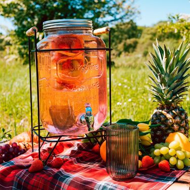 Диспенсер для напоїв з краном 8 л SUPERBUTELKI.PL