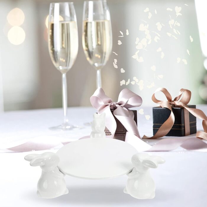 Порцелянова підставка для торта 24,5 см Zerodeko