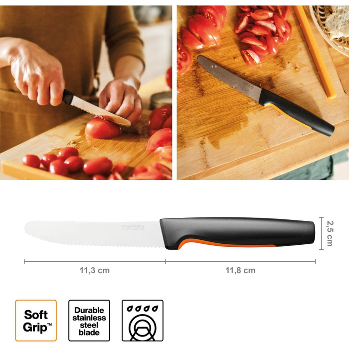 Набор кухонных ножей 5 предметов Fiskars