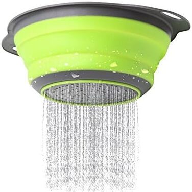 Набор сложных силиконовых дуршлагов для кухни 3 шт SKERITO