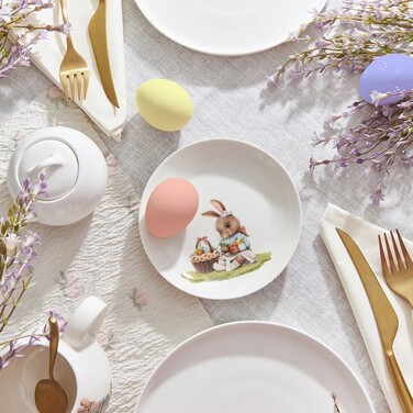 Тарілка Fissman 15 см EASTER порцеляна (13691)
